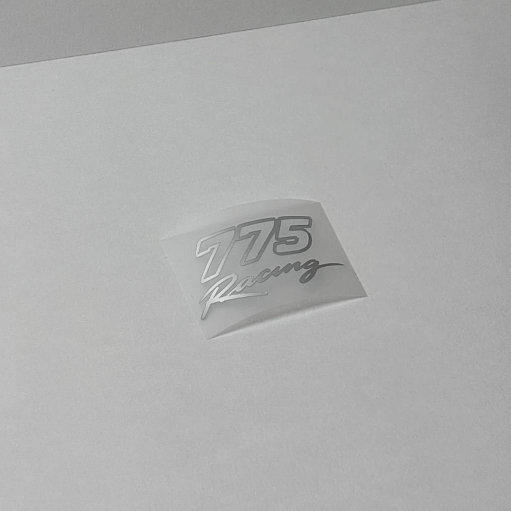 775 Racing Sticker