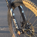 Bonnell 775 MX Chrome  Fork Decals